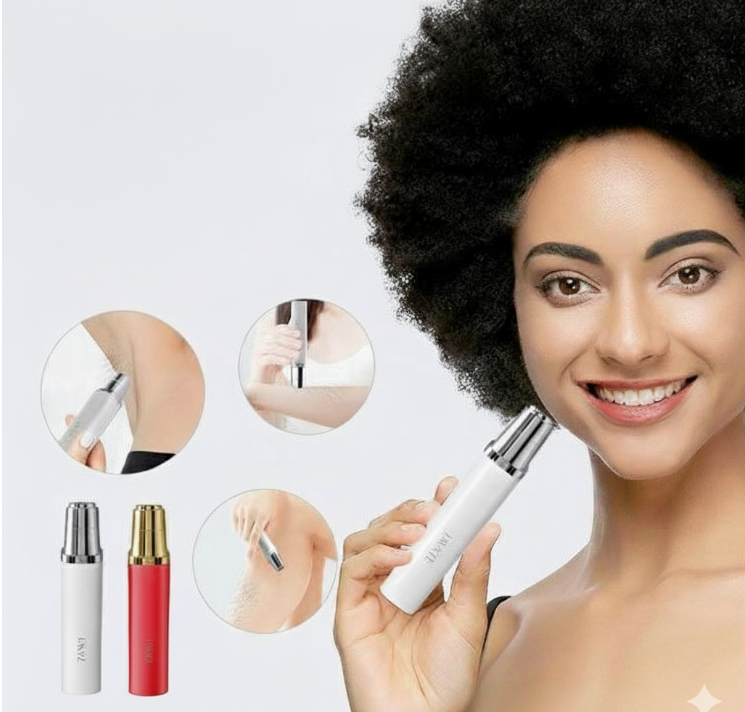 🌟 IMATE Hair Remover – Depiladora Facial y Corporal Portátil 🌟